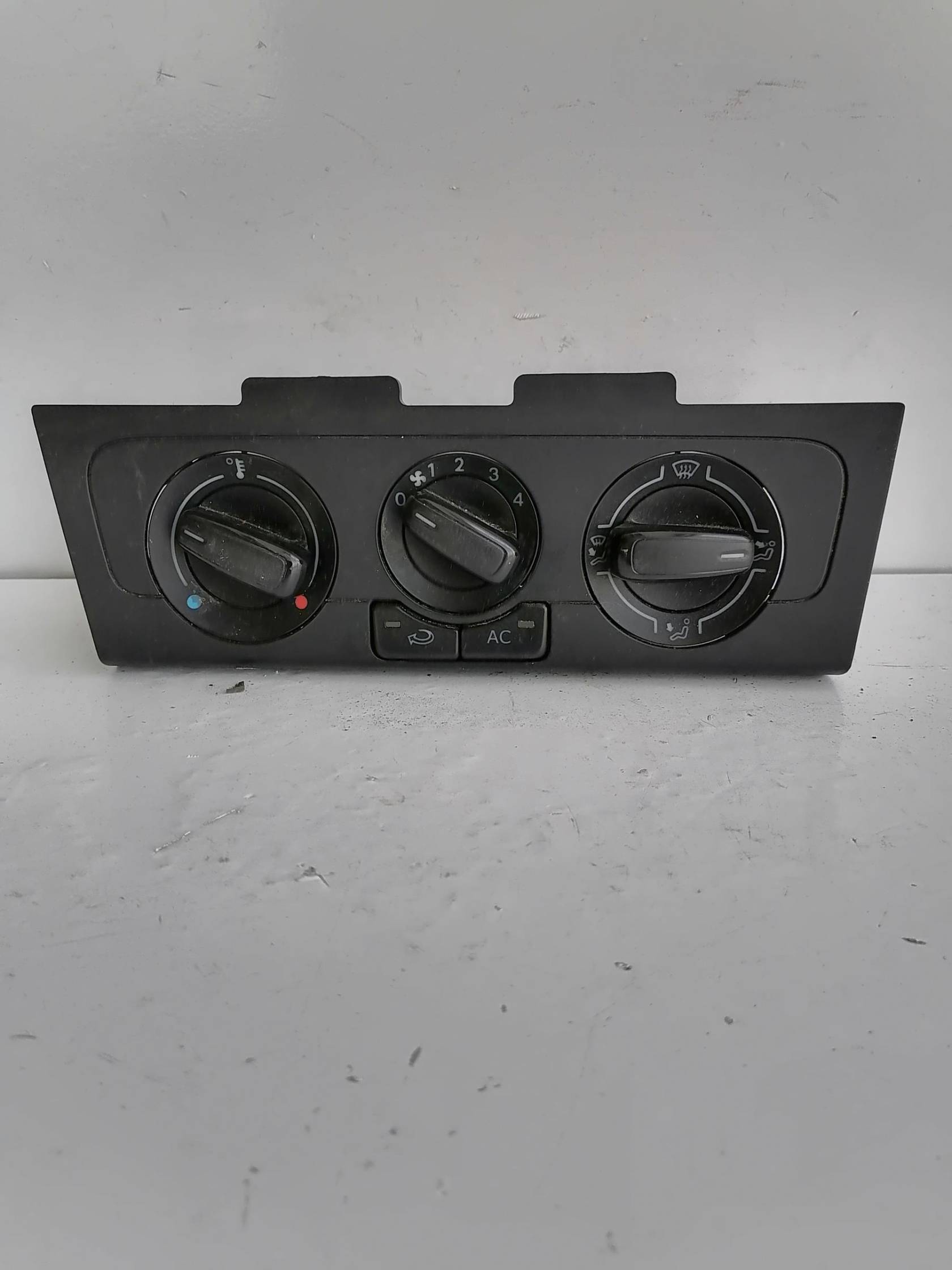 Blocco comando climatizzazione